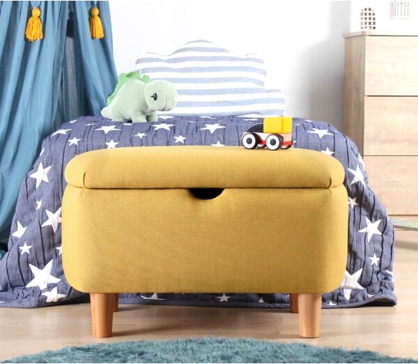 Taburet PIXI 37x61 cm žlutá