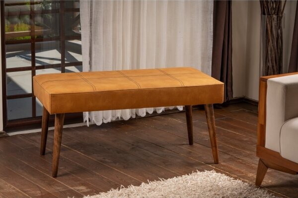 Taburet VITO 46x92 cm oranžová