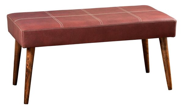 Taburet VITO 46x92 cm červená