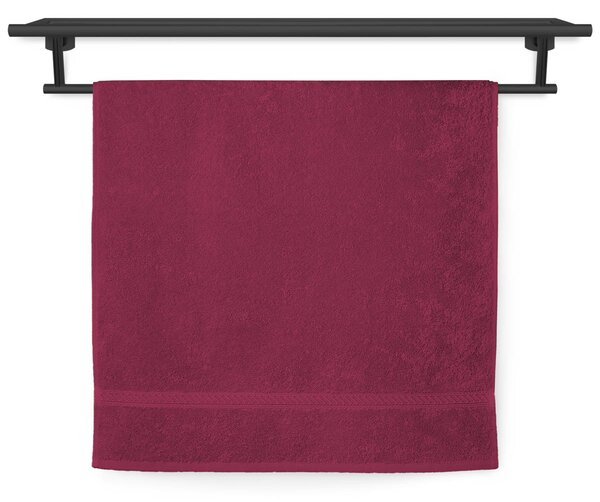 Ručník Veba COMFORT Linea bordová Velikost: 70x140 cm