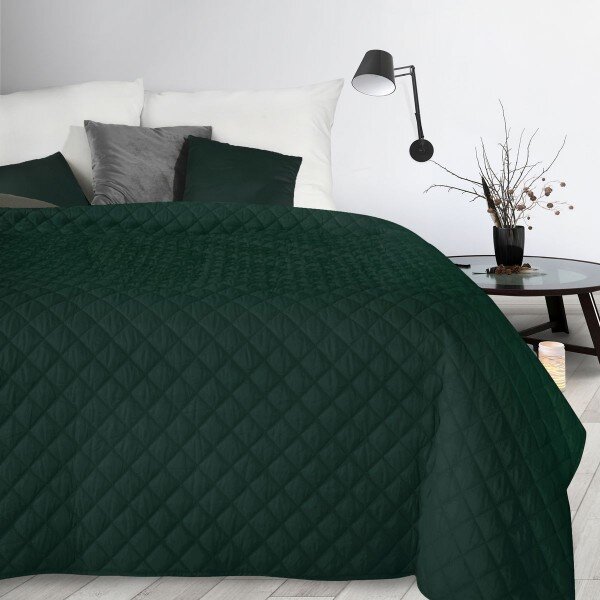 Přehoz na postel Alara3 tmavě zelený Zelená 70x160 cm