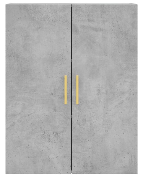 Skříň highboard betonově šedá 69,5x34x180 cm kompozitní dřevo 3196063