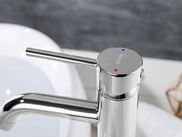 REA-B4104 - Umyvadlová baterie LUNGO 28 cm lesklý chrom