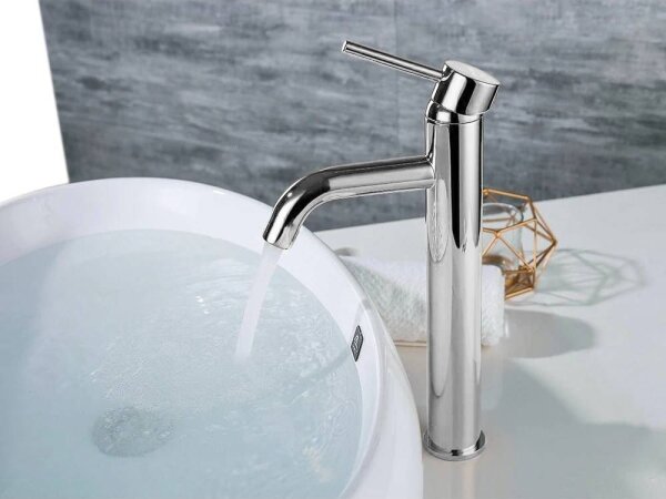 REA-B4104 - Umyvadlová baterie LUNGO 28 cm lesklý chrom