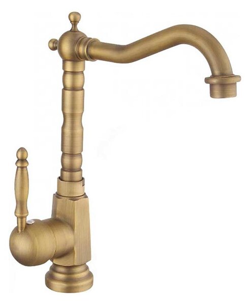 REA-B2150 - Umyvadlová baterie BONA 28,5 cm broušená zlatá