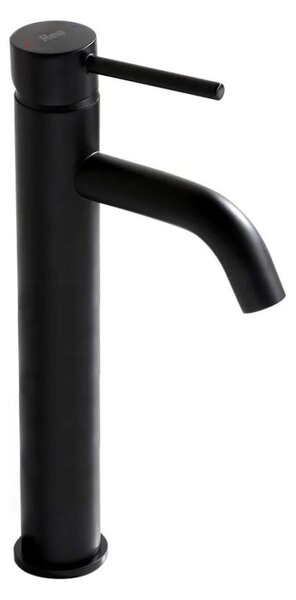 REA-B4103 - Umyvadlová baterie LUNGO 28 cm černá