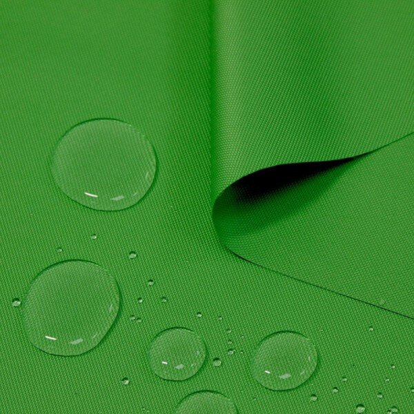 Voděodolná látka zelená, šířka 160 cm MIG31 Zelená Vzorek (10x10 cm +/-1 cm)