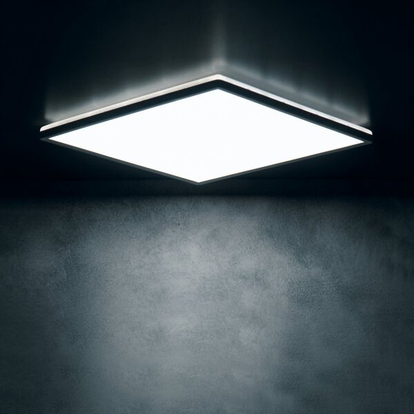 Kanlux 31531 - LED Stropní svítidlo AZPO LED/12,3W/230V 22,5x22,5 cm IP54 černá