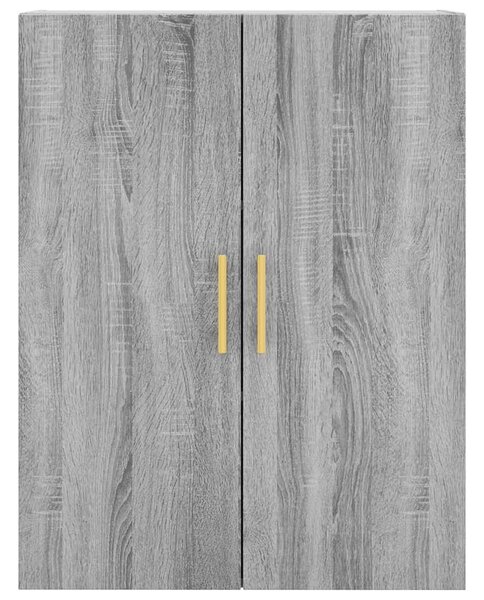 Skříň highboard šedá sonoma 69,5 x 34 x 180 cm kompozitní dřevo 3195673