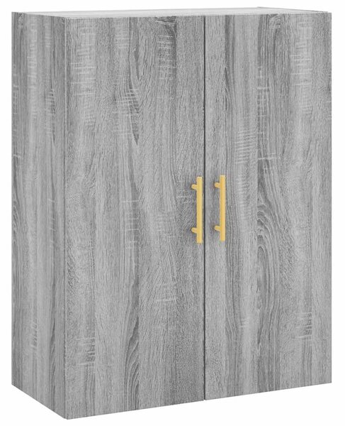 Skříň highboard šedá sonoma 69,5 x 34 x 180 cm kompozitní dřevo 3195673