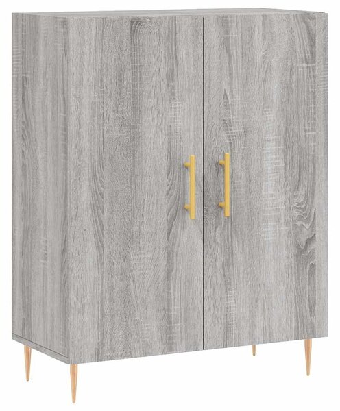 Skříň highboard šedá sonoma 69,5 x 34 x 180 cm kompozitní dřevo 3195673