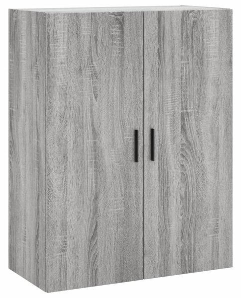 Skříň highboard šedá sonoma 69,5 x 34 x 180 cm kompozitní dřevo 3195697