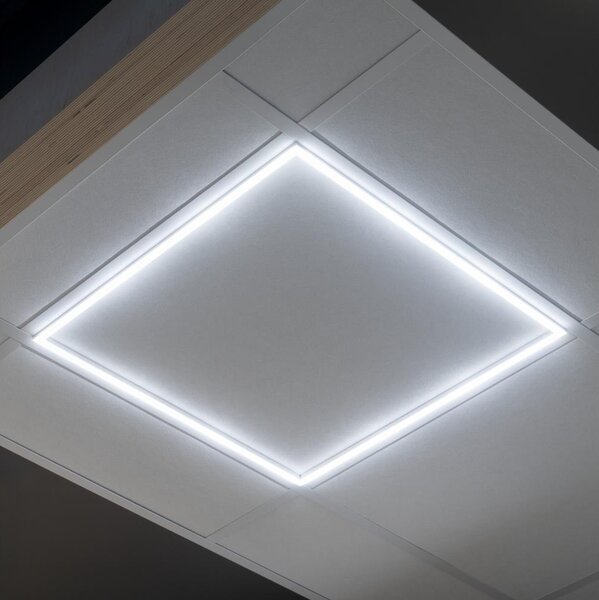 Kanlux 26771 - LED Podhledový rám AVAR LED/40W/230V 6000K 59x59 cm