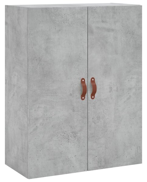 Skříň highboard betonově šedá 69,5x34x180 cm kompozitní dřevo 3195711