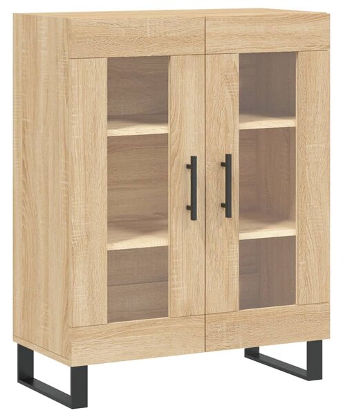 Skříň highboard dub sonoma 69,5 x 34 x 180 cm kompozitní dřevo 3199644