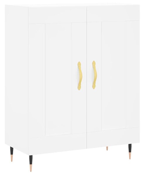 Skříň highboard bílá 69,5 x 34 x 180 cm kompozitní dřevo 3195771