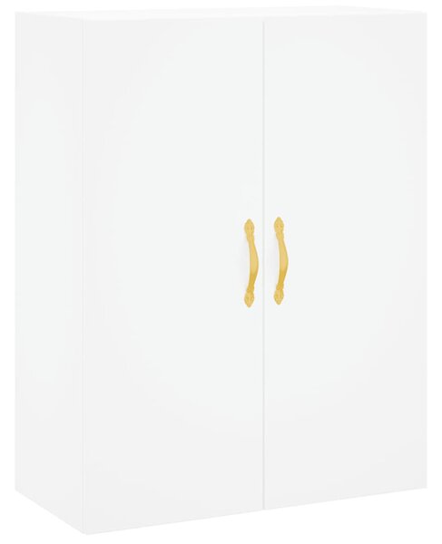 Skříň highboard bílá 69,5 x 34 x 180 cm kompozitní dřevo 3195771
