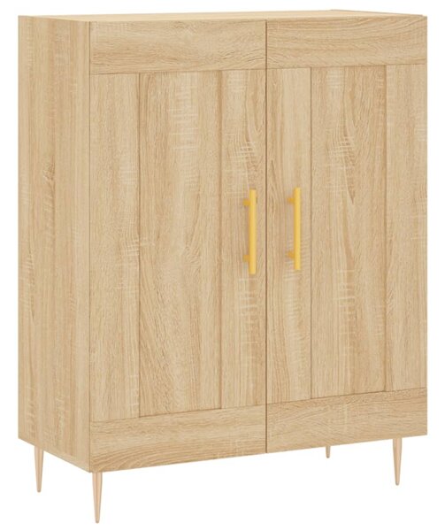 Skříň highboard dub sonoma 69,5 x 34 x 180 cm kompozitní dřevo 3195782