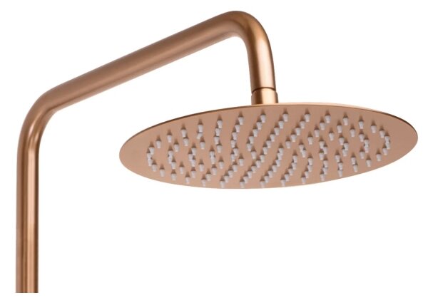 REA-P8807 - Sprchová sada s termostatickou baterií LUNGO kartáčovaná měď
