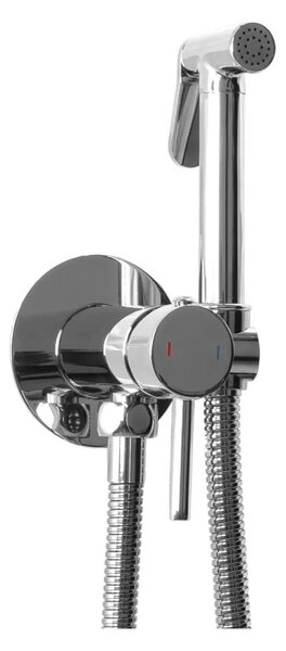 REA-B4106-Bidet. baterie se sprškou pro podomítkovou instalaci LUNGO lesk. chrom