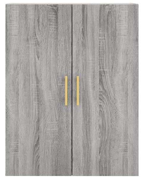 Skříň highboard šedá sonoma 69,5 x 34 x 180 cm kompozitní dřevo 3195785