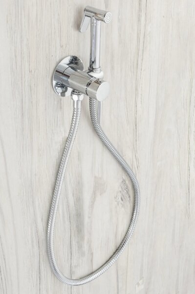 REA-B4106-Bidet. baterie se sprškou pro podomítkovou instalaci LUNGO lesk. chrom