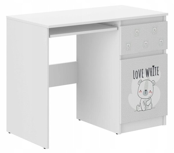 Dětský psací stůl s rozkošným medvídkem 77x50x96 cm