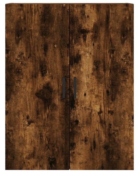 Skříň highboard kouřový dub 69,5 x 34 x 180 cm kompozitní dřevo 3195792