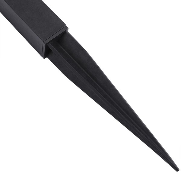 Deuba Sada 6 LED solárních lamp - černá