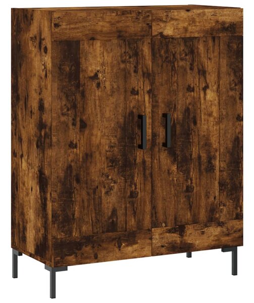 Skříň highboard kouřový dub 69,5 x 34 x 180 cm kompozitní dřevo 3195792