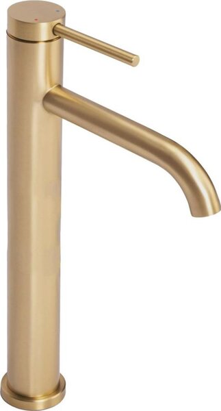 REA-B5329 - Umyvadlová baterie CLIF 29,5 cm broušená zlatá