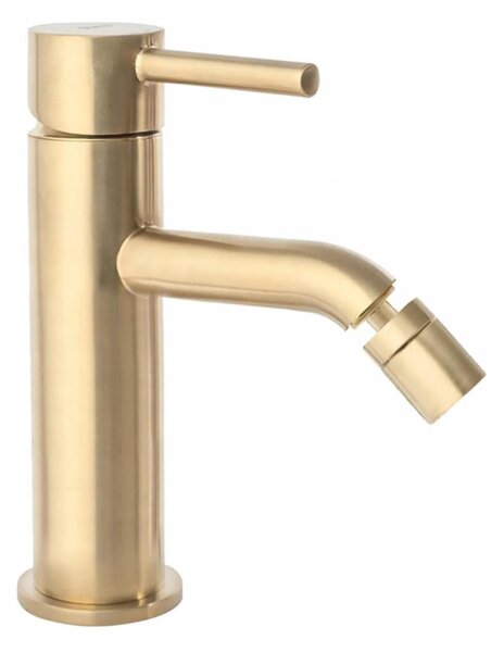 REA-B4702 - Bidetová baterie LUNGO 17 cm broušená zlatá