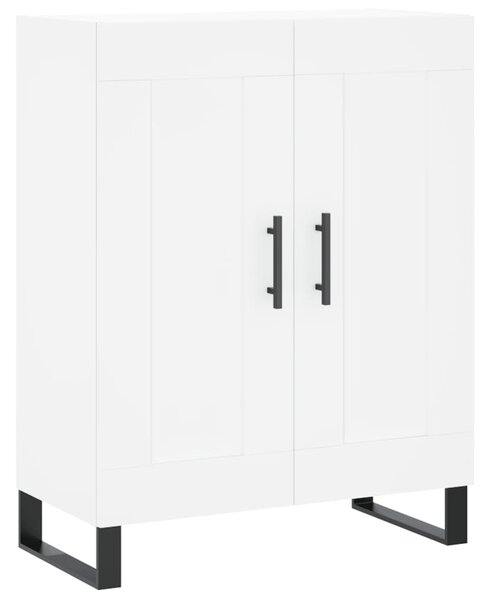 Skříň highboard bílá 69,5 x 34 x 180 cm kompozitní dřevo 3195811