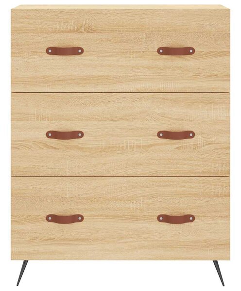 Skříň highboard dub sonoma 69,5 x 34 x 180 cm kompozitní dřevo 3195822
