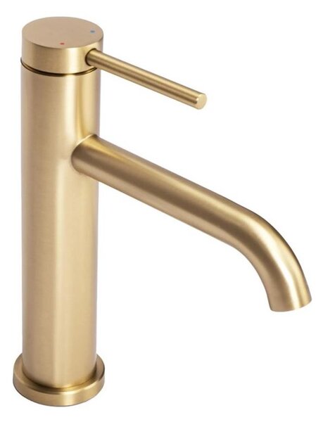 REA-B5323 - Umyvadlová baterie CLIF 20,5 cm broušená zlatá