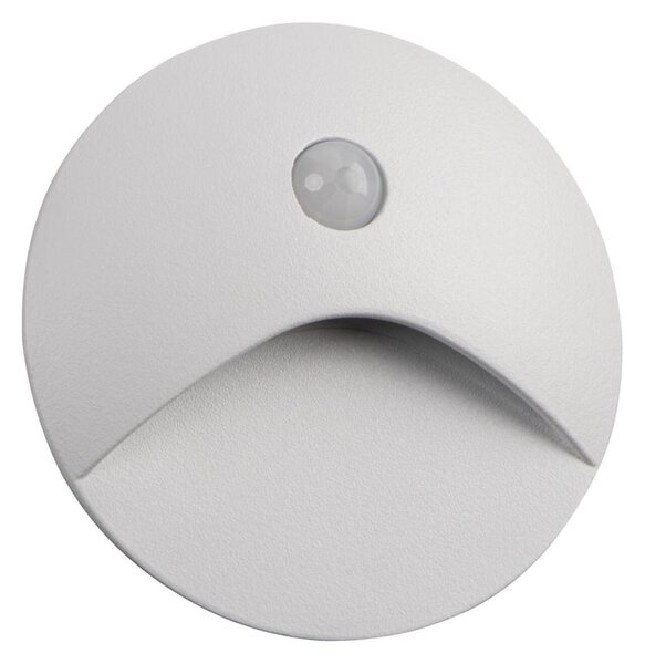 Kanlux 39123 - LED Schod. svítidlo se senz. EXIN 2,5W/230V 3000K IP65 bílá kul