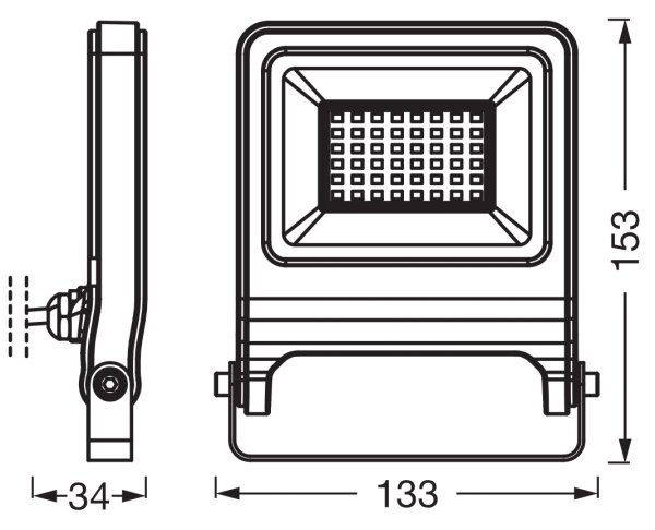 Osram - LED Reflektor ENDURA LED/30W/230V 4000K IP65