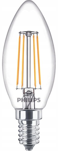 Philips LEDclassic svíčka E14 40W 4W teplá bílá 2700K 6 kusů