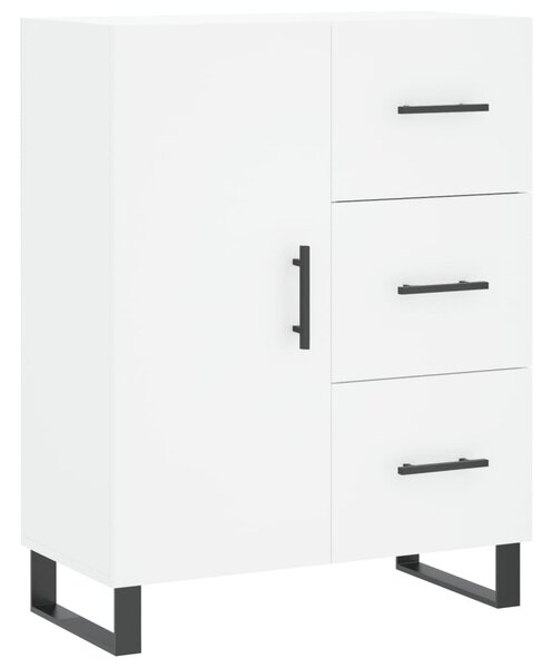 Skříň highboard bílá 69,5 x 34 x 180 cm kompozitní dřevo 3195923