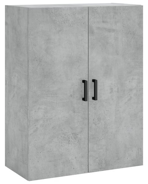Skříň highboard betonově šedá 69,5x34x180 cm kompozitní dřevo 3195959