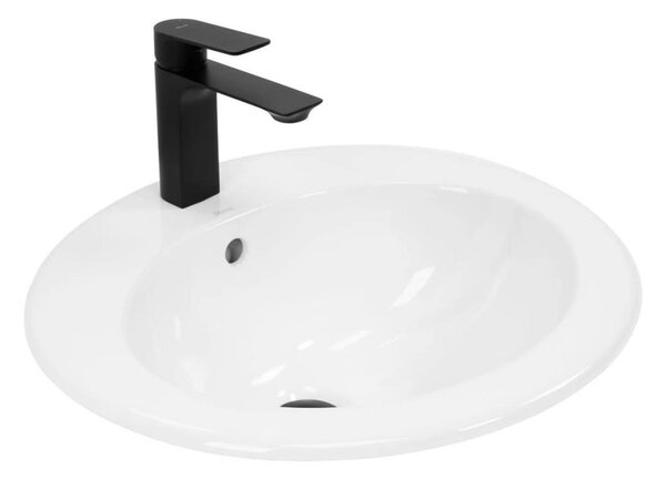 REA-U4122 - Zápustné umyvadlo DALIA 46x51,5 cm keramika/lesklá bílá