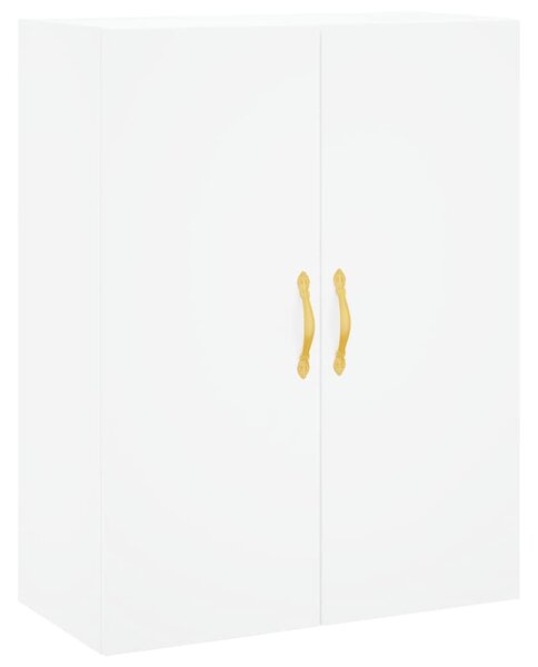 Skříň highboard bílá 69,5 x 34 x 180 cm kompozitní dřevo 3195995