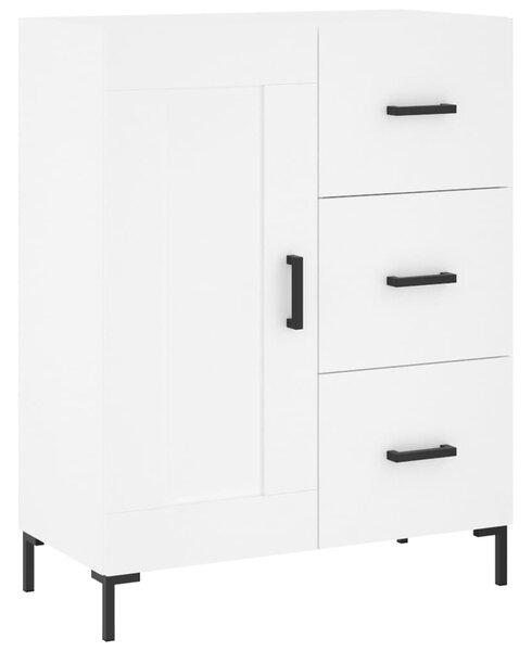 Skříň highboard bílá 69,5 x 34 x 180 cm kompozitní dřevo 3196011