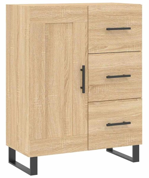 Skříň highboard dub sonoma 69,5 x 34 x 180 cm kompozitní dřevo 3196038