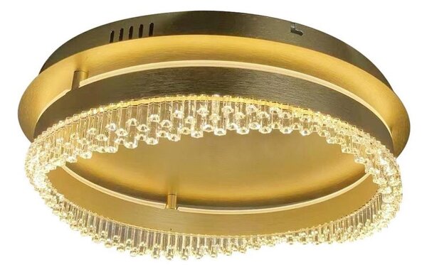 LED Stropní svítidlo LED/36W/230V pr. 43 cm zlatá