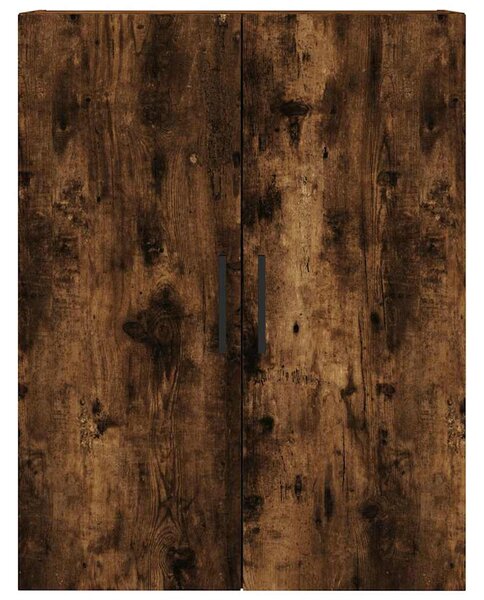 Skříň highboard kouřový dub 69,5 x 34 x 180 cm kompozitní dřevo 3196040