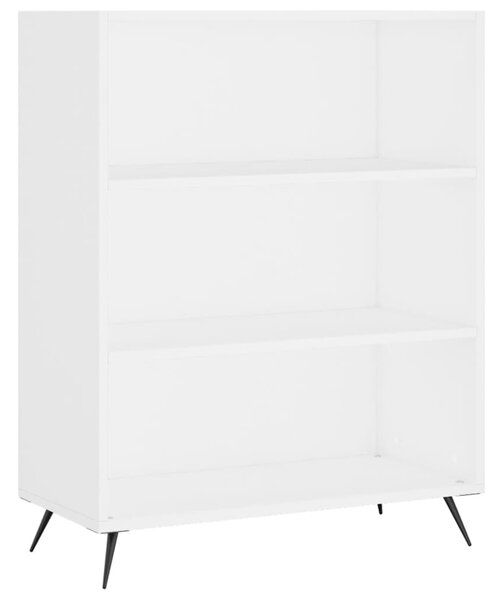 Skříň highboard bílá 69,5 x 34 x 180 cm kompozitní dřevo 3196043