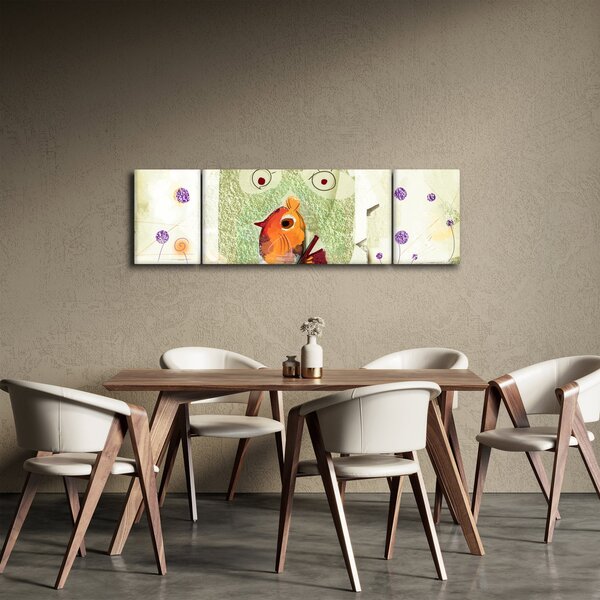 Obraz - Duše ptáčka (170x50 cm)