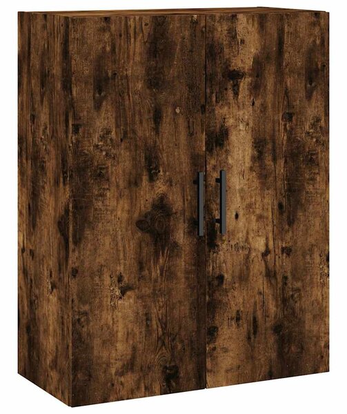 Skříň highboard kouřový dub 69,5 x 34 x 180 cm kompozitní dřevo 3196040