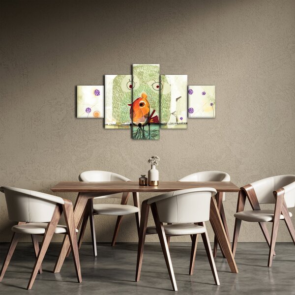 Obraz - Duše ptáčka (125x70 cm)